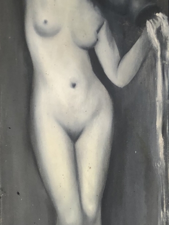 Das Bild, dass ich aus dem Louvre geklaut habe (Dominique Ingres 1856 -Louvre) (1972)