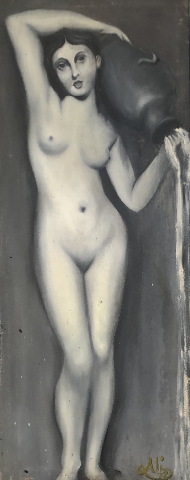 Das Bild, dass ich aus dem Louvre geklaut habe (Dominique Ingres 1856 -Louvre) (1972)